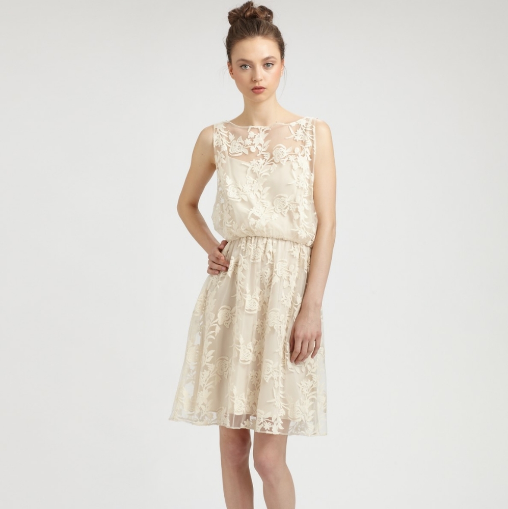 Alice + Olivia Darcy lace dress